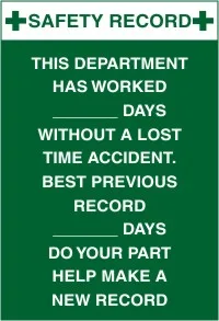 E 263 — SAFETY RECORD